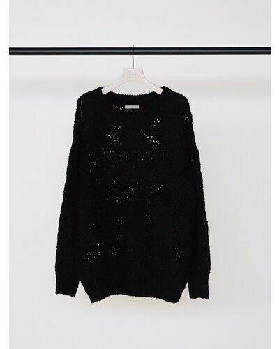 【CHIGNON 2026 AW】ブークレMIX透かしニット - 10月上旬頃発送 - Champdelarose