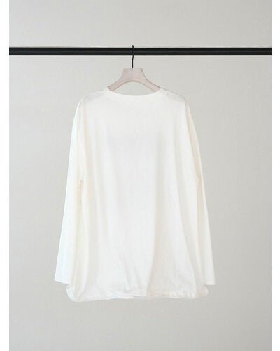 【CHIGNON 2026 AW】ワイヤーヘムPHOTOロンTEE - 9月下旬頃発送 - Champdelarose