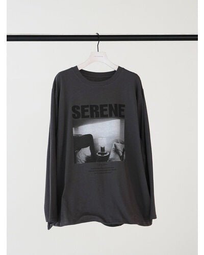 【CHIGNON 2026 AW】ワイヤーヘムPHOTOロンTEE - 9月下旬頃発送 - Champdelarose