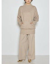 【CHIGNON 2026 AW】ワイドリブヘムロングニットPO - 10月上旬頃発送 - Champdelarose