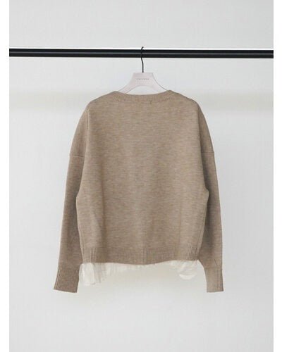 【CHIGNON 2026 AW】サークルヘムニットPO - 10月上旬頃発送 - Champdelarose
