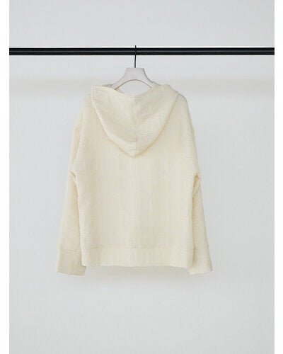 【CHIGNON 2026 AW】フクレチェックフーディーPO - 10月上旬頃発送 - Champdelarose