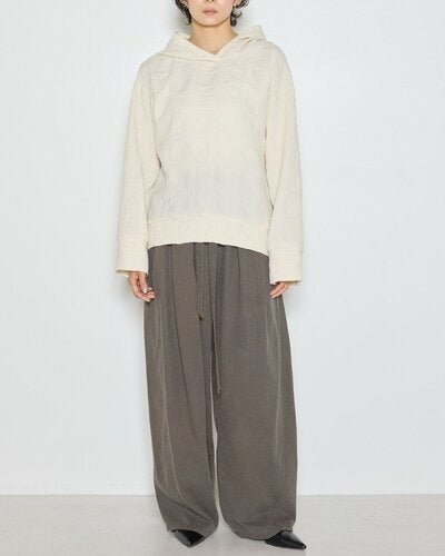 【CHIGNON 2026 AW】フクレチェックフーディーPO - 10月上旬頃発送 - Champdelarose