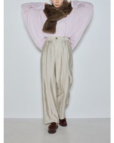 【CHIGNON 2026 AW】サイドドレープビッグPO - 9月下旬頃発送 - Champdelarose