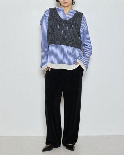 【CHIGNON 2026 AW】パイルストレートイージーPT - 10月上旬頃発送 - Champdelarose