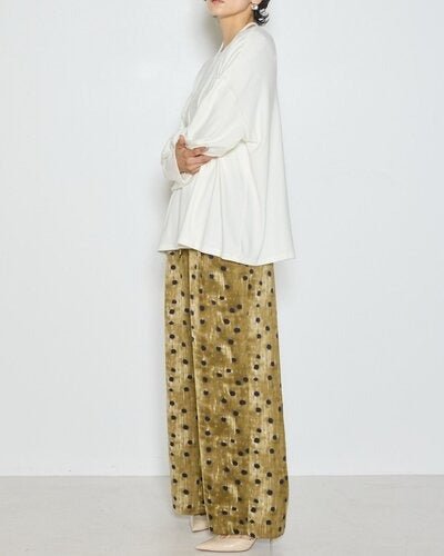 【CHIGNON 2026 AW】ドットストレートPT - 10月上旬頃発送 - Champdelarose