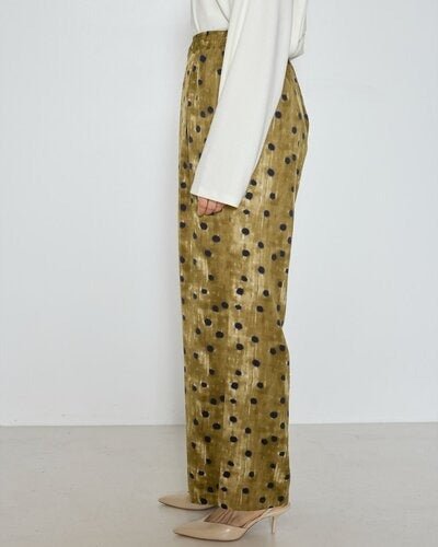 【CHIGNON 2026 AW】ドットストレートPT - 10月上旬頃発送 - Champdelarose