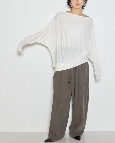 【CHIGNON 2026 AW】ベルテットウォッシュワイドPT - 10月上旬頃発送 - Champdelarose