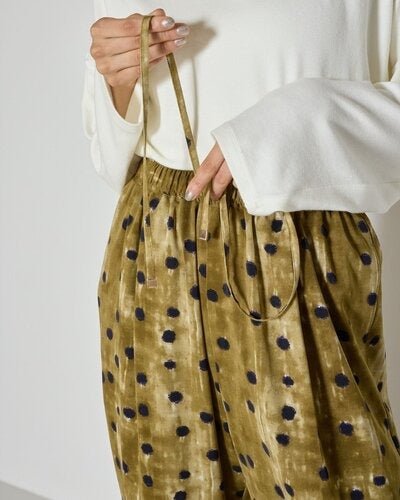 【CHIGNON 2026 AW】ドットストレートPT - 10月上旬頃発送 - Champdelarose