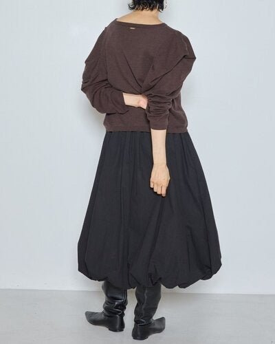 【CHIGNON 2026 AW】バルーンミディSK - 10月上旬頃発送 - Champdelarose