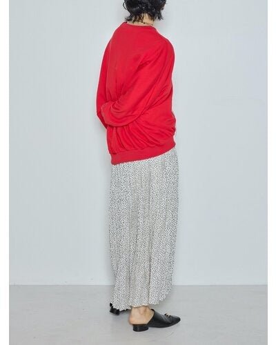 【CHIGNON 2026 AW】レオパドットリズムプリーツSK - 10月上旬頃発送 - Champdelarose