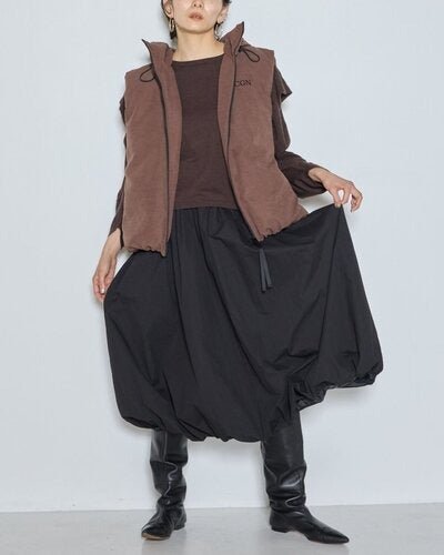 【CHIGNON 2026 AW】バルーンミディSK - 10月上旬頃発送 - Champdelarose