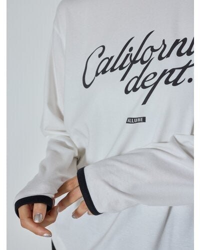 【CHIGNON 2026 AW】アメリカンプリントロンTEE - 9月下旬頃発送 - Champdelarose