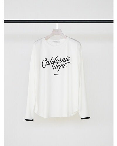 【CHIGNON 2026 AW】アメリカンプリントロンTEE - 9月下旬頃発送 - Champdelarose