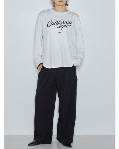 【CHIGNON 2026 AW】アメリカンプリントロンTEE - 9月下旬頃発送 - Champdelarose