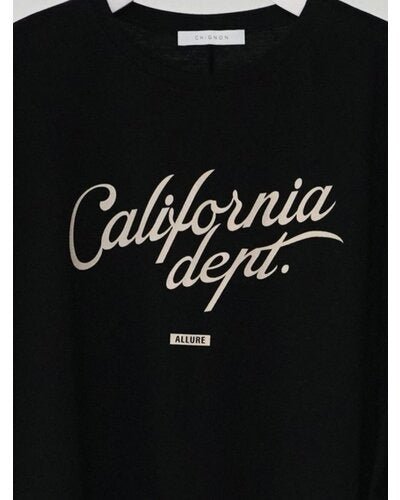 【CHIGNON 2026 AW】アメリカンプリントロンTEE - 9月下旬頃発送 - Champdelarose