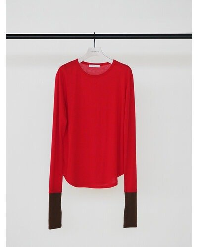 【CHIGNON 2026 AW】ロングスリーブレイヤードTEE - 9月下旬頃発送 - Champdelarose