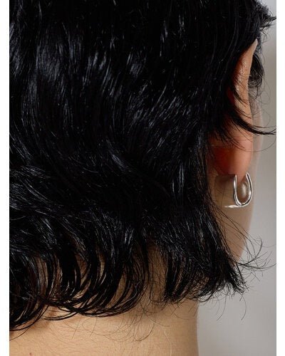 【CHIGNON 2026 AW】メルティスクエアWフェイスピアス - 10月上旬頃発送 - Champdelarose
