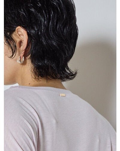 【CHIGNON 2026 AW】メルティスクエアWフェイスピアス - 10月上旬頃発送 - Champdelarose
