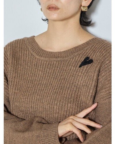 【CHIGNON 2026 AW】メルティスクエアWフェイスピアス - 10月上旬頃発送 - Champdelarose