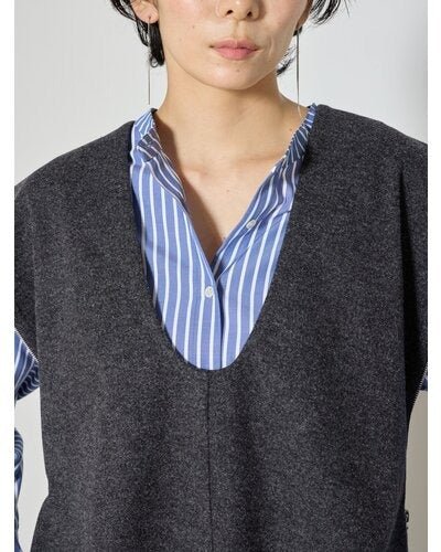 【CHIGNON 2026 AW】WフェイスZIPベスト - 10月上旬頃発送 - Champdelarose