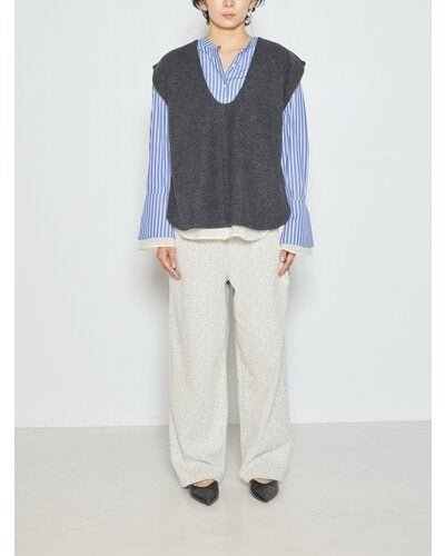 【CHIGNON 2026 AW】WフェイスZIPベスト - 10月上旬頃発送 - Champdelarose