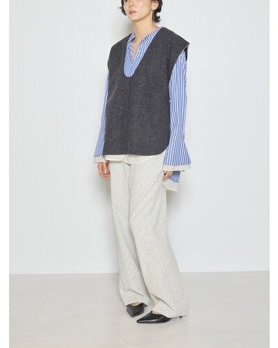 【CHIGNON 2026 AW】WフェイスZIPベスト - 10月上旬頃発送 - Champdelarose