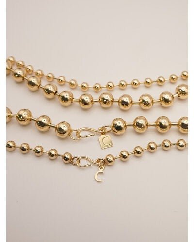 【CHIGNON 2026 PRE - SPRING】ボールチェーンセットネックレス - Champdelarose