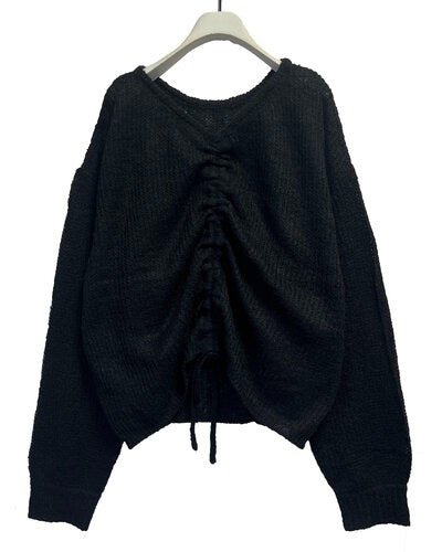 【CHIGNON 2026 PRE - SPRING】シアールーズドロストニット - Champdelarose
