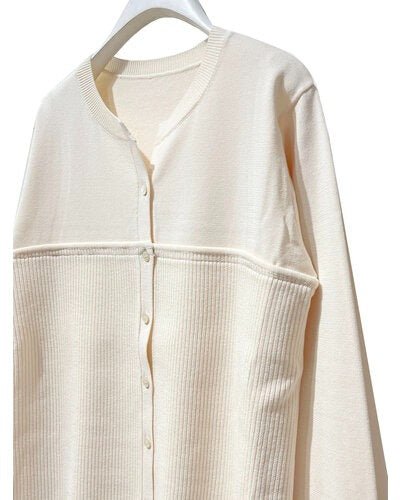 【CHIGNON 2026 PRE - SPRING】ビスチェ付カーディガンニット - Champdelarose