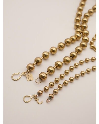 【CHIGNON 2026 PRE - SPRING】ボールチェーンセットネックレス - Champdelarose