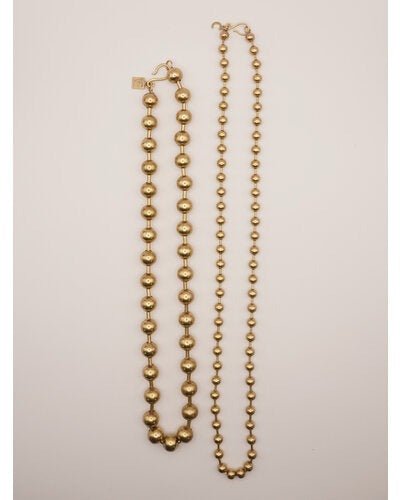 【CHIGNON 2026 PRE - SPRING】ボールチェーンセットネックレス - Champdelarose