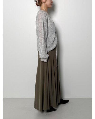 【CHIGNON 2026 PRE - SPRING】シアールーズドロストニット - Champdelarose