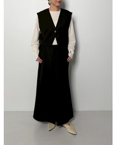 【CHIGNON 2026 PRE - SPRING】ツイードショートベスト - Champdelarose