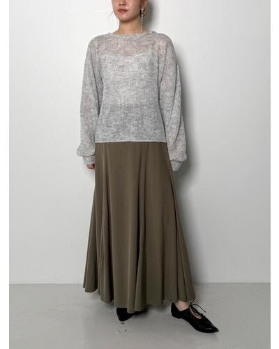 【CHIGNON 2026 PRE - SPRING】シアールーズドロストニット - Champdelarose