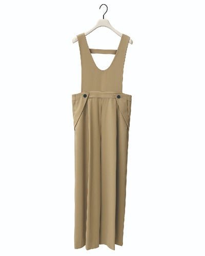 【CHIGNON 2026 PRE - SPRING】ボタンサロペット - Champdelarose