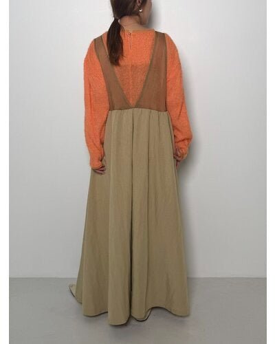 【CHIGNON 2026 PRE - SPRING】バックシアー2WAYワンピース - Champdelarose