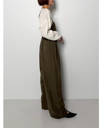【CHIGNON 2026 PRE - SPRING】2WAYキャミサロペット - Champdelarose
