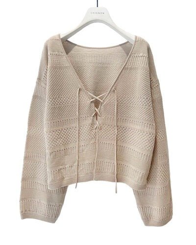 【CHIGNON 2026 PRE - SPRING】2WAYレースCD - Champdelarose