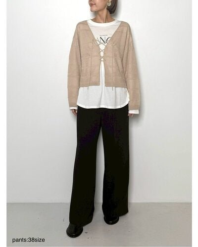 【CHIGNON 2026 PRE - SPRING】2WAYレースCD - Champdelarose