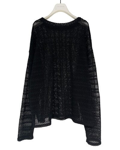 【CHIGNON 2026 PRE - SPRING】2WAYシアーボーダーTOPS - Champdelarose