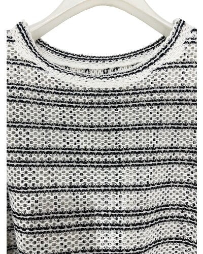 【CHIGNON 2026 PRE - SPRING】2WAYシアーボーダーTOPS - Champdelarose