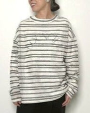 【CHIGNON 2026 PRE - SPRING】2WAYシアーボーダーTOPS - Champdelarose