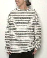 【CHIGNON 2026 PRE - SPRING】2WAYシアーボーダーTOPS - Champdelarose