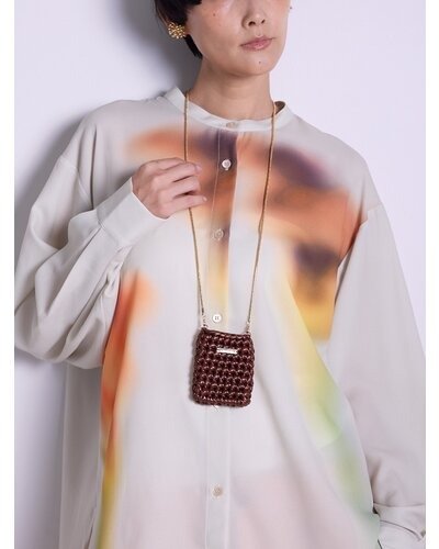 【CHIGNON 2026 PRE - SPRING】クロシェミニBAG - Champdelarose