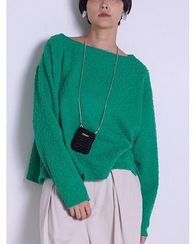 【CHIGNON 2026 PRE - SPRING】クロシェミニBAG - Champdelarose