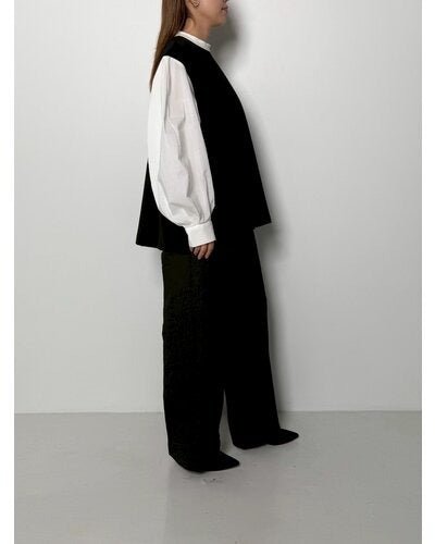 【CHIGNON 2026 PRE - SPRING】ボリューム袖ハイネックBL - Champdelarose