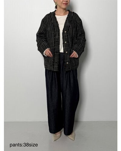 【CHIGNON 2026 PRE - SPRING】ツイードJK - Champdelarose