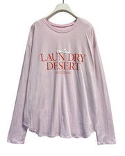 【CHIGNON 2026 PRE - SPRING】LAUNDRY発泡ロゴTee - Champdelarose