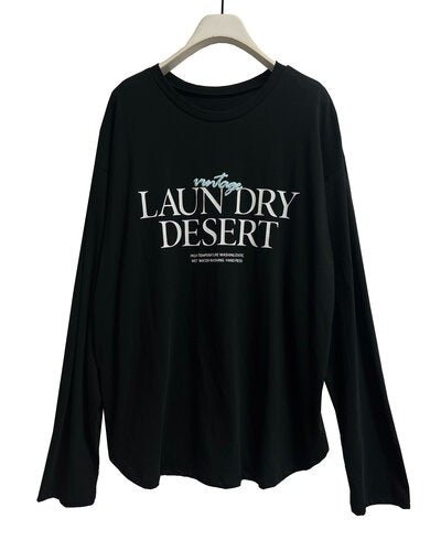 【CHIGNON 2026 PRE - SPRING】LAUNDRY発泡ロゴTee - Champdelarose